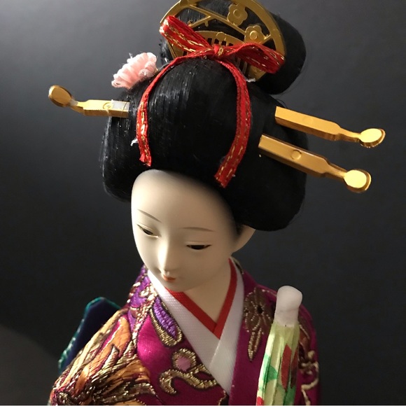 12 inches Japanese Kimono doll - Picture 15 of 16
